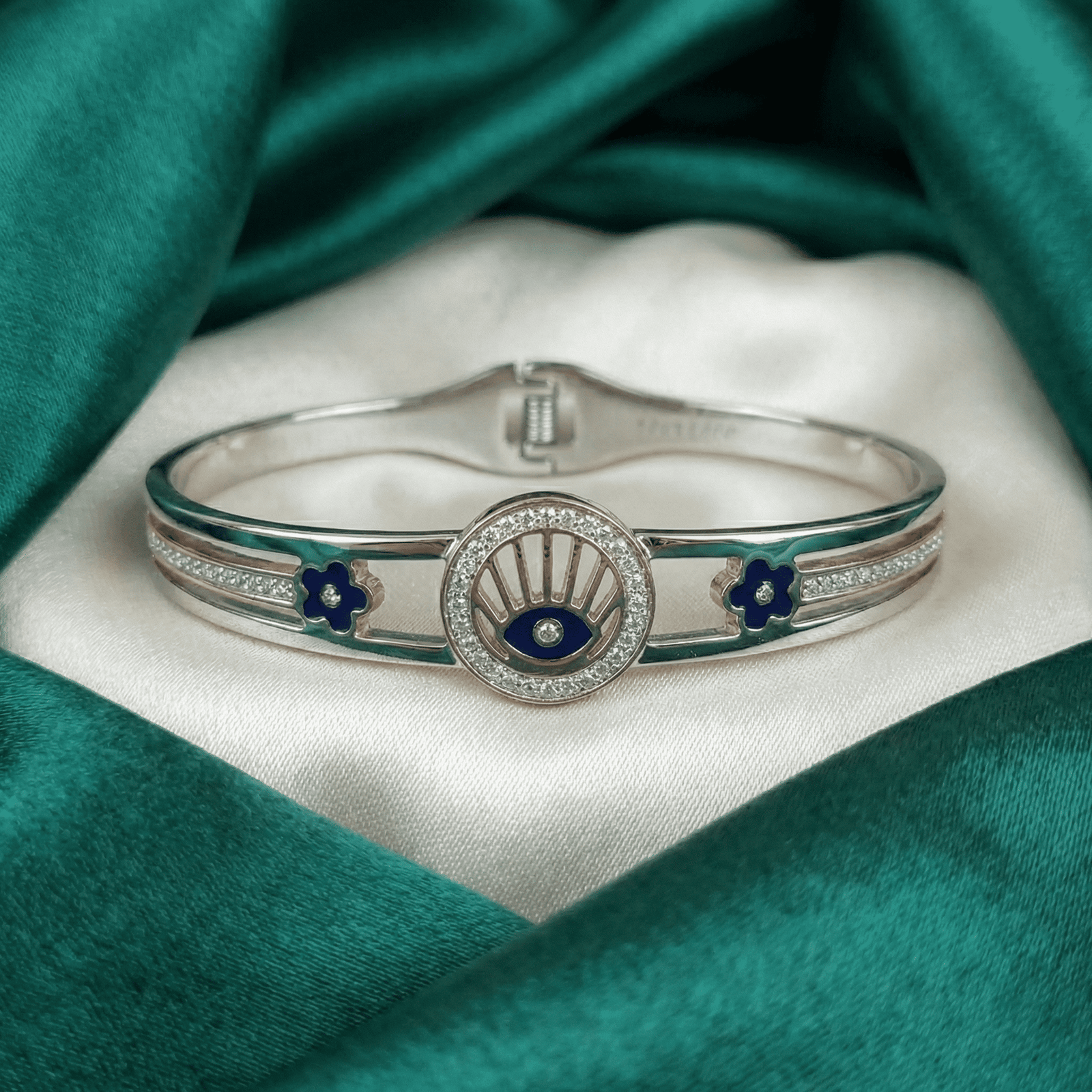 Eshanarya Anti-Tarnish Evil Eye Bracelet for Women