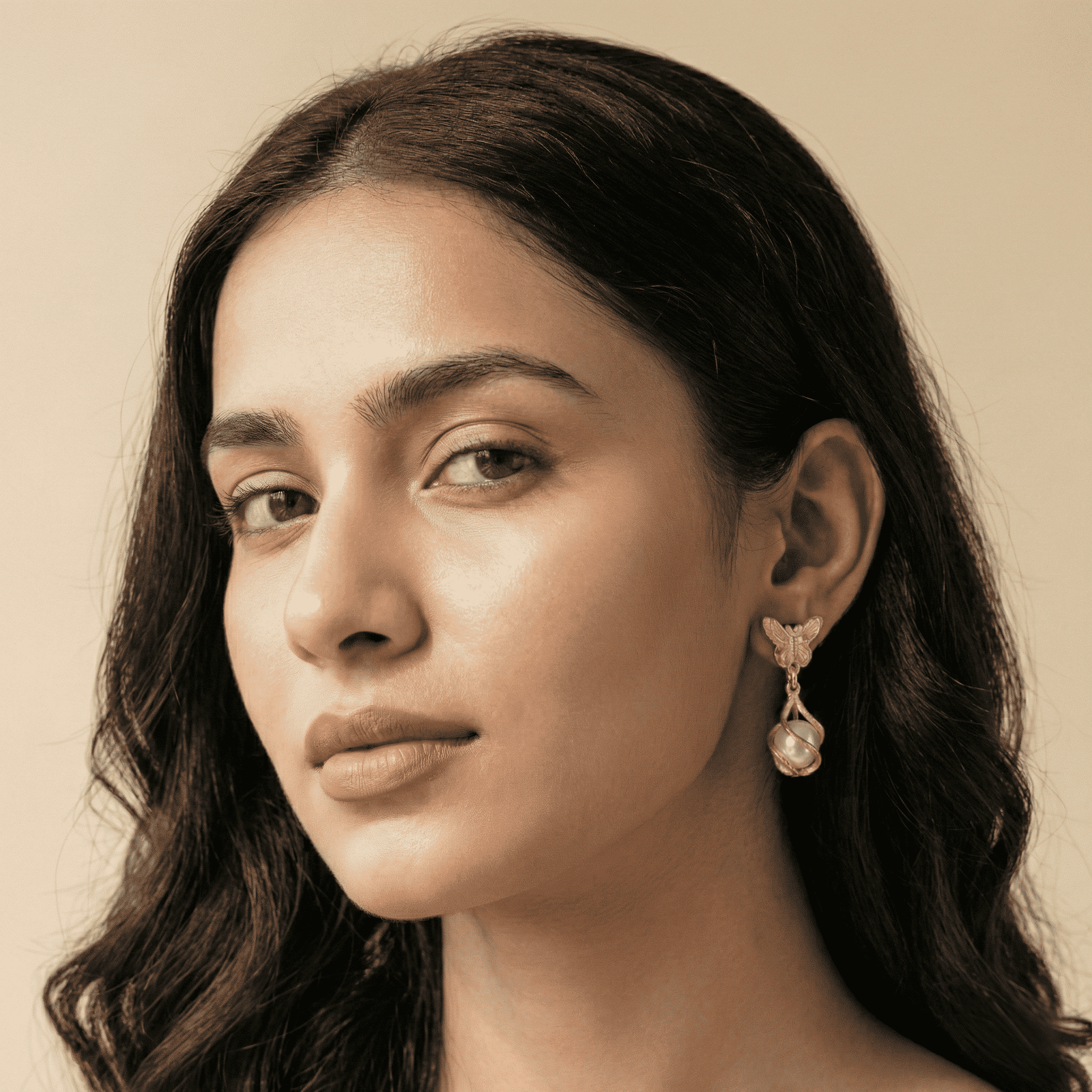 Silver Tone Stud Earrings Combo – Pearl, Crystal & Teardrop (3 Pairs)